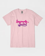 seriously spoiled pink tee