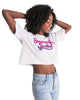 seriously spoiled Women's All-Over Print Lounge Cropped Tee