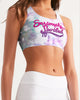 marble lux Women's Seamless Sports Bra