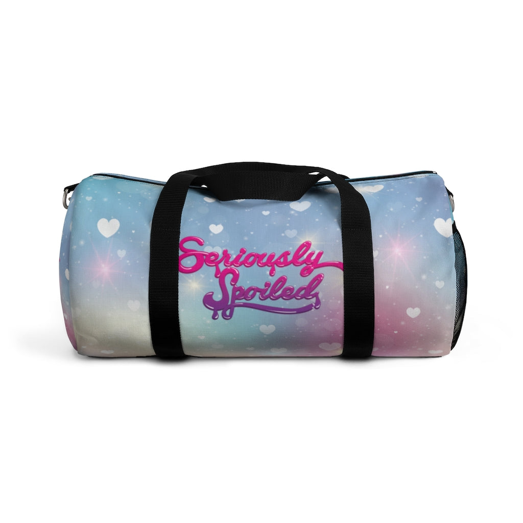 cute duffel bags for travel Seriously Spoiled Duffel Bag | Lightweight Nylon Gym Travel Bag