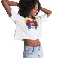 spoiled brat Women's Lounge Cropped Tee