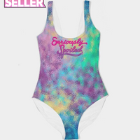 seriously spoiled Women's One-Piece Swimsuit